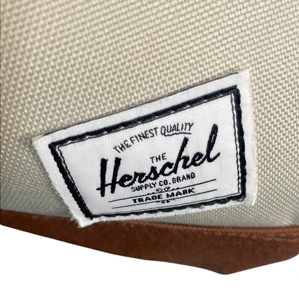Herschel Supply Co‎ Strand Duffle Bag Pelican Beige Brown Travel Gym Bag